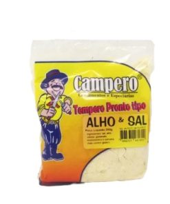 TEMPERO CAMPERO TEMPERO ALHO E SAL 200GR