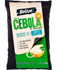 SNACK BELIVE CEBOLA E SALSA 35GR