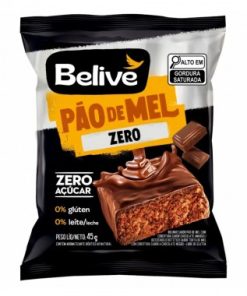PAO DE MEL BELIVE ZERO 45GR