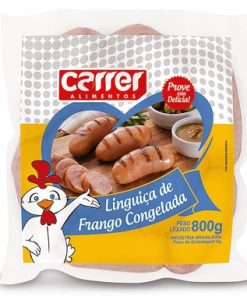 LINGUICA CARRER FRANGO CONG 800G