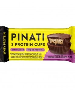 BARRA PROT PINATI CUPS COOKIES 42G