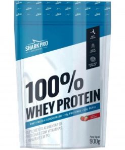 WHEY SHARK MORANGO 100PC REF900G
