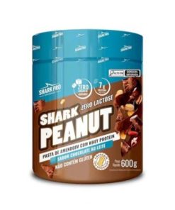 PASTA AMENDOIM SHARK PRO CHOC LEITE 600G