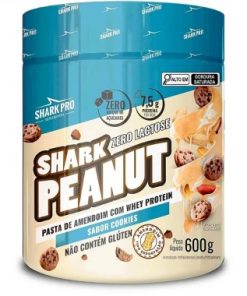 PASTA AMENDOIM SHARK PRO COOKIES 600GR