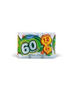 PAPEL HIG FINOPEL F.SIMPLES NEUTR 12X60M