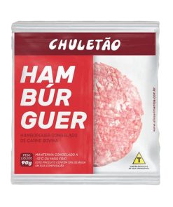 HAMBURGUER CHULETAO CARNE 90GR