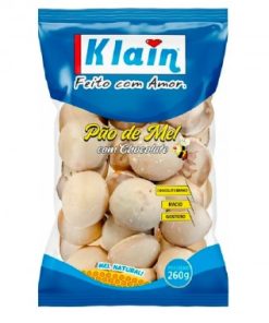 BISCOITO KLAIN PAO MEL CHOC BRANCO 260GR