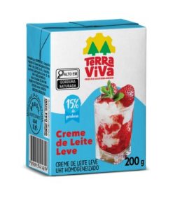 CREME DE LEITE TERRA VIVA 200G