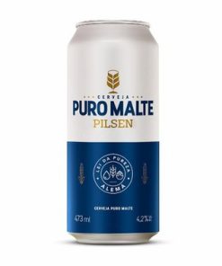 CERVEJA PURO MALTE PILSEN LATAO 473ML