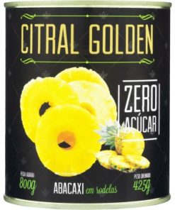ABACAXI CITRAL RODELAS ZERO ACUCAR 425GR