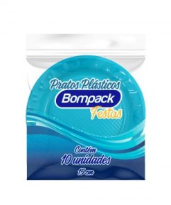 PRATO BOMPACK PREMIUM AZUL 15CM C10
