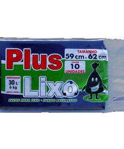 SACO LIXO PLUS 30LT C/10UN