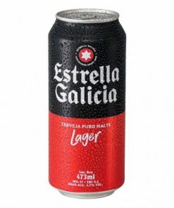 CERVEJA ESTRELLA GALICIA LATAO 473ML