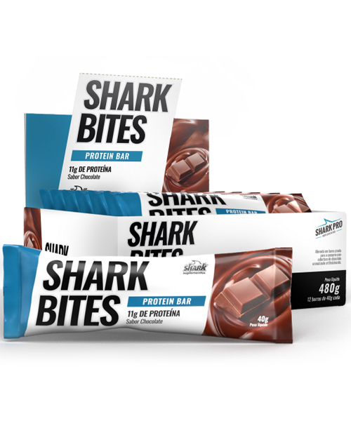 BARRA PROT SHARK PRO CHOCOLATE 40GR