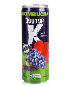 KOMBUCHA ORGANICA DOUTOR K UVA HIBIS 350