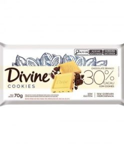 CHOCOLATE DIVINE CHOC BRANCO COOKIES70G