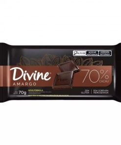 CHOCOLATE DIVINE AMARGO 70 CACAU 70GR