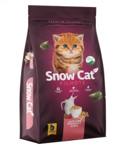 RACAO SNOWCAT FILHOTE LEITE MOR AVEIA1KG