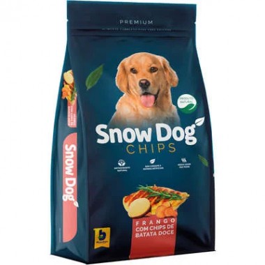 RACAO SNOWDOG FRANGO CHIPS BATATA DOC1KG