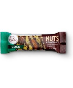 BARRA Q VITA NUTS COCO CHOCOLATE 33GR