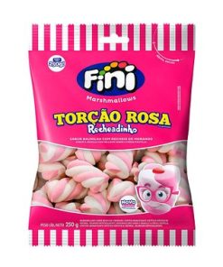 MARSHMALLOW FINI RECHEA TORCAO ROSA 250G