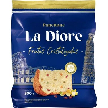 PANETONE LA DIORE FRUTAS 300G