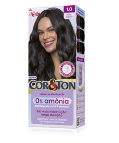 TINT CORTON PRETO INT SEM AMONIA 1 0