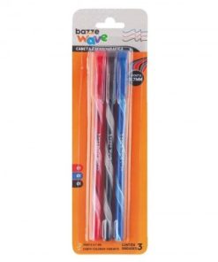 CANETA BAZZE WAVE 07MM C3 UN