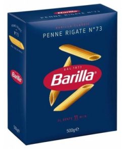 MASSA BARILLA PENNE RIGATE N73 500GR