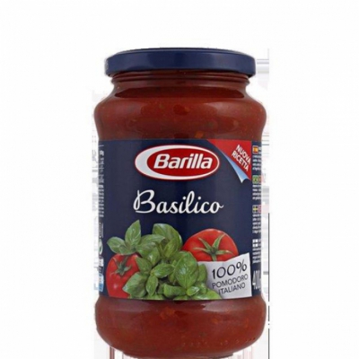 MOLHO TOMATE BARILLA BASILICO 400G